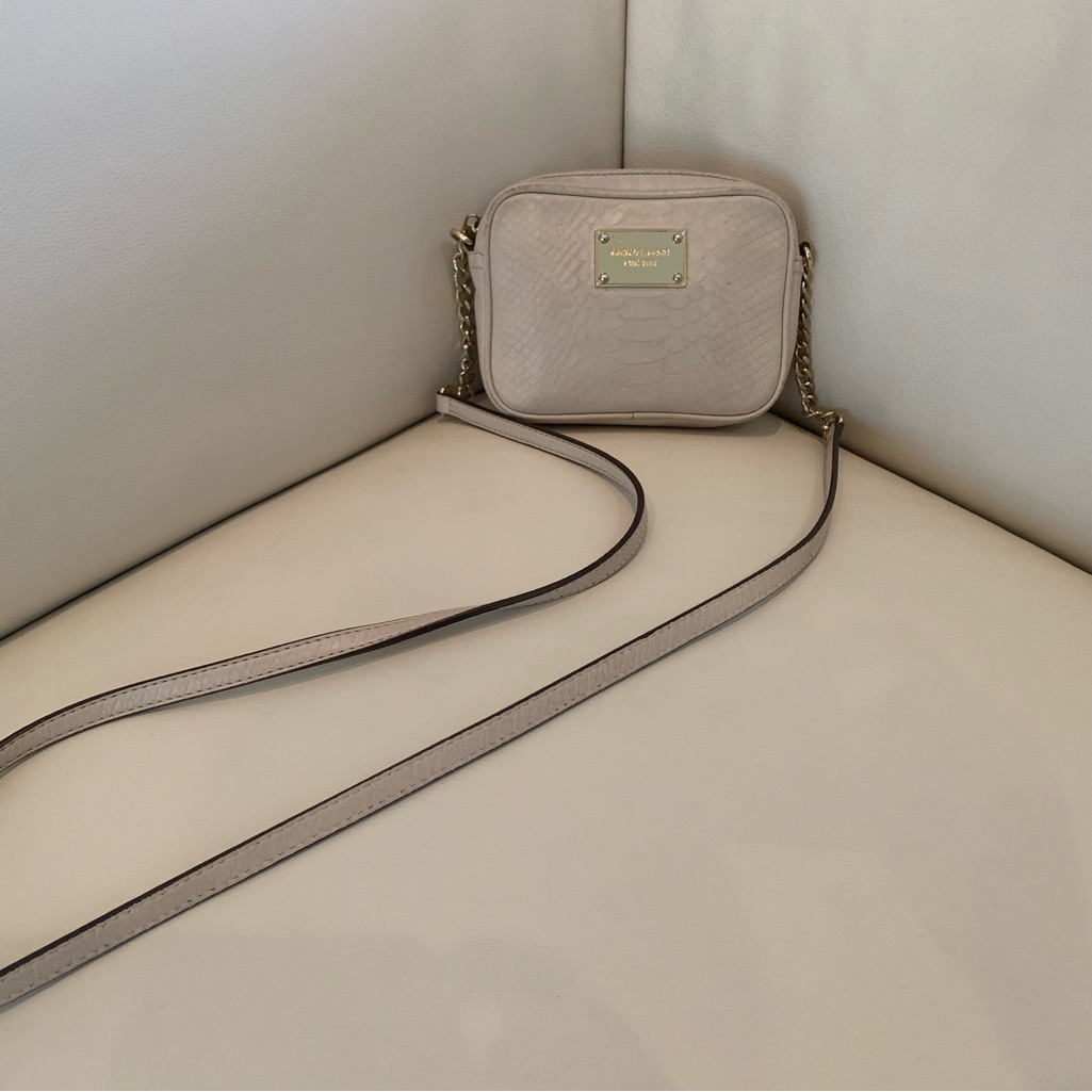 Michael Kors Light Taupe Crossbody Bag